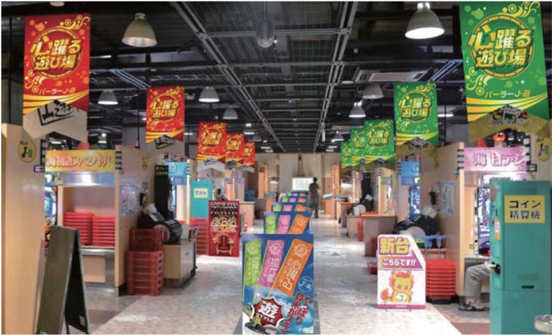 パチンコホール装飾 実績